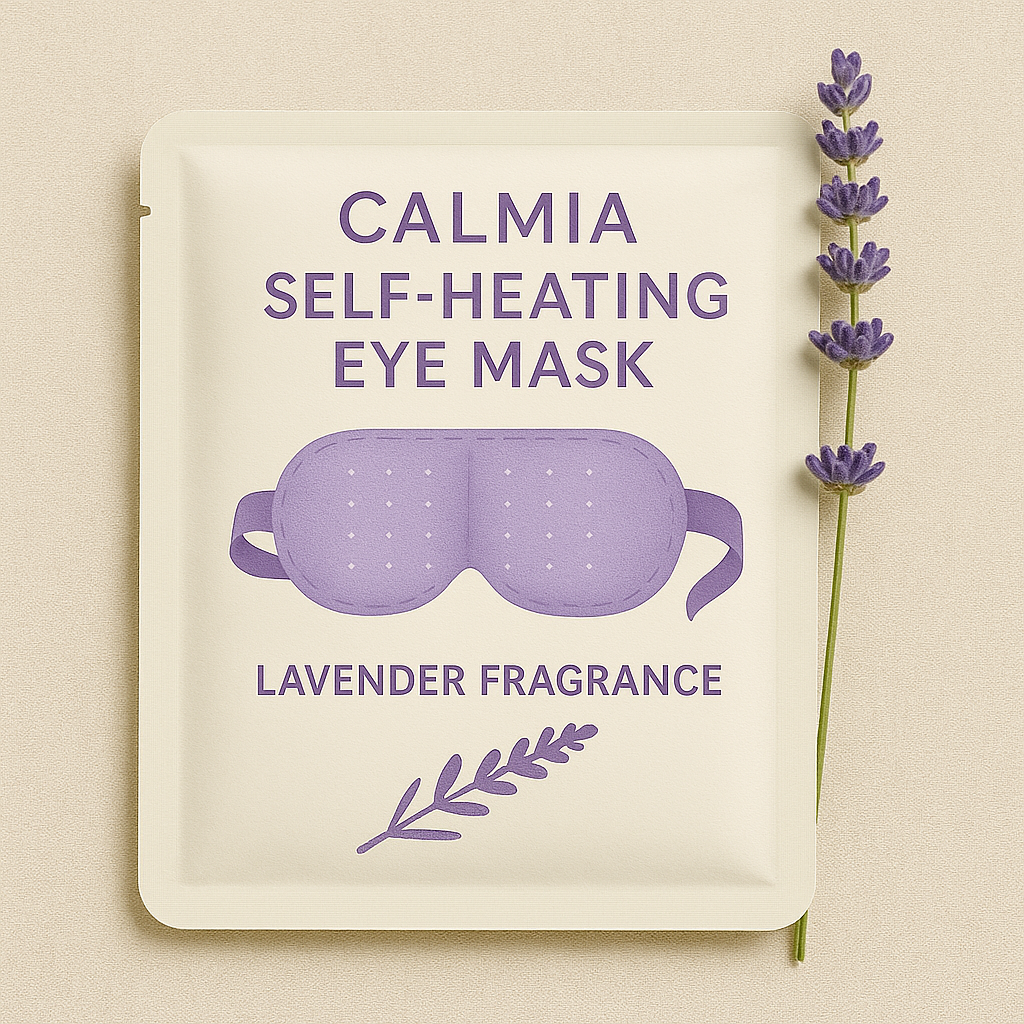 Calmia disposable self-heating eye patch pack