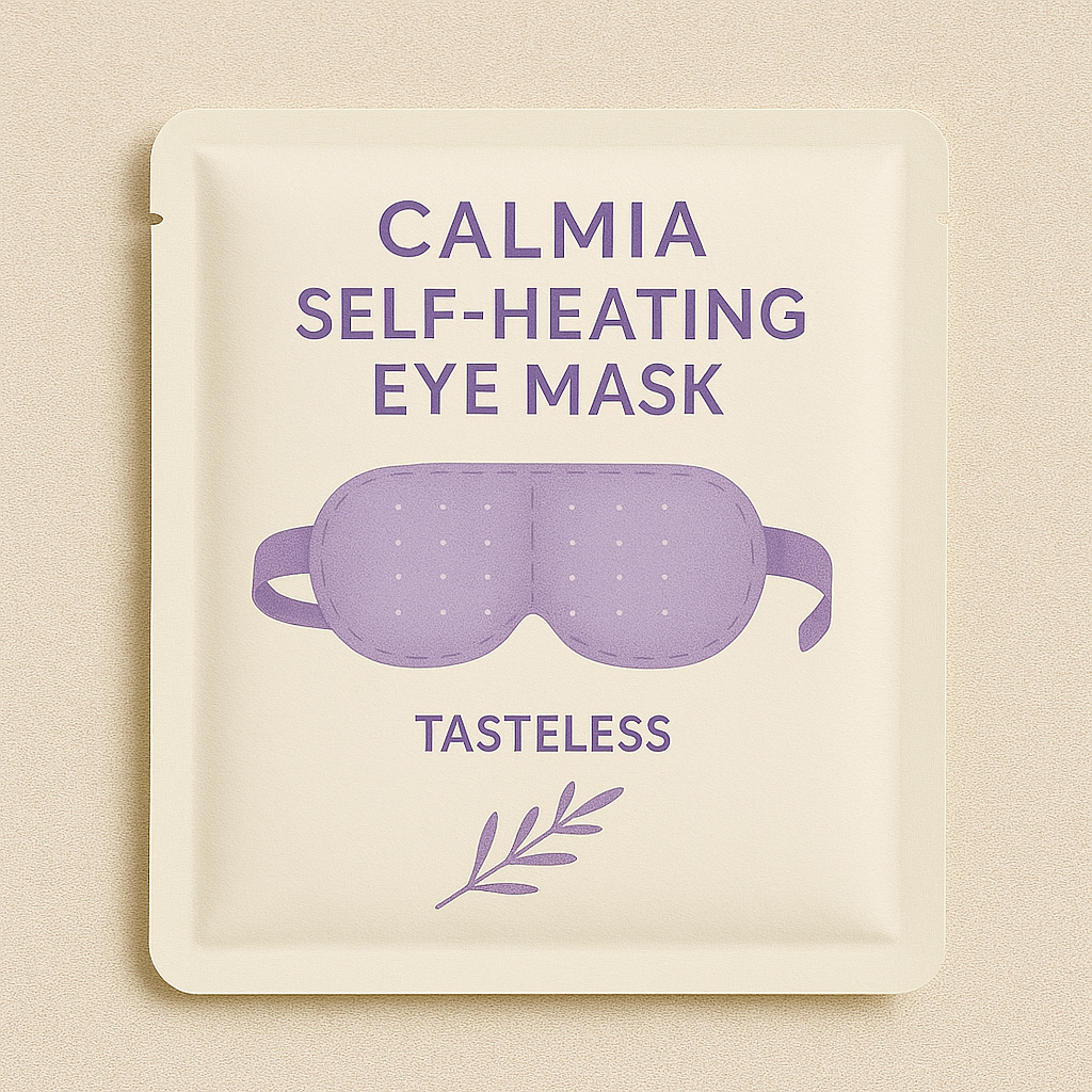 Calmia disposable self-heating eye patch pack
