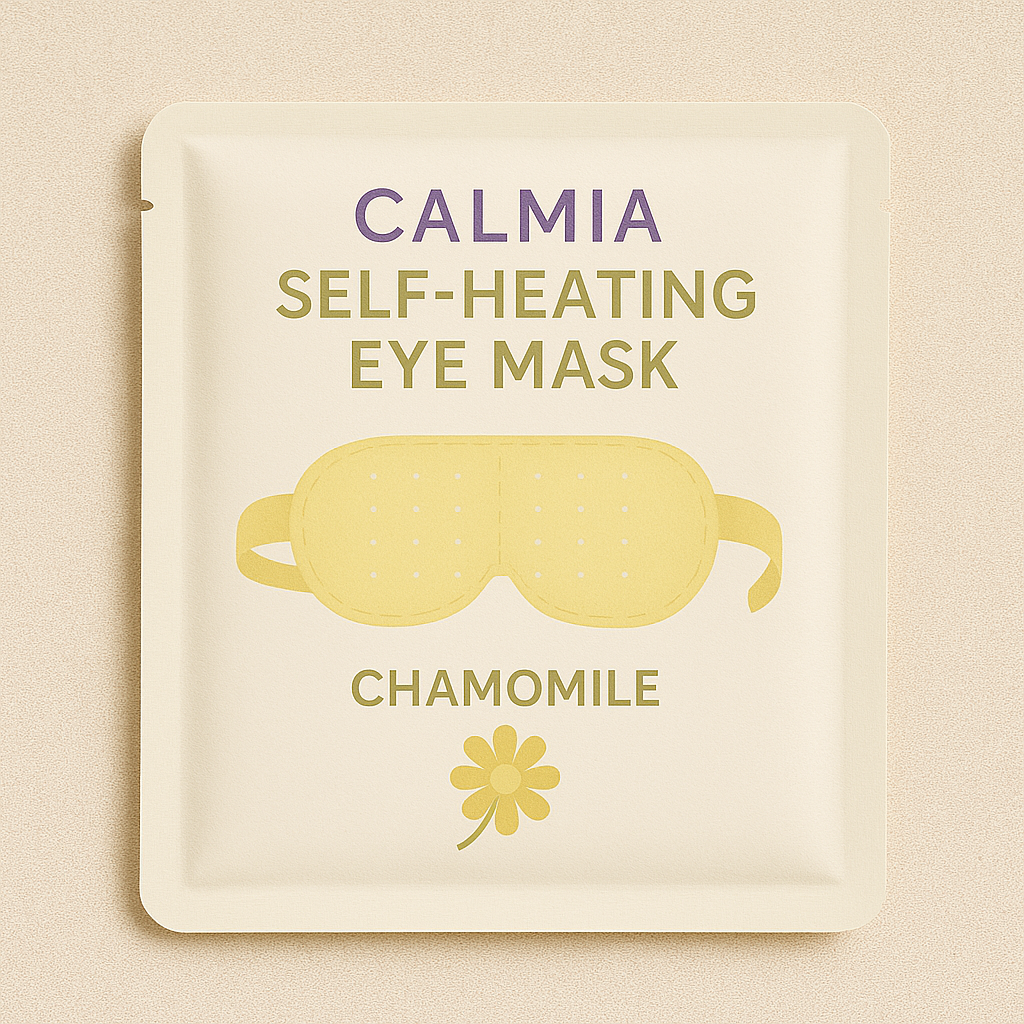Calmia disposable self-heating eye patch pack